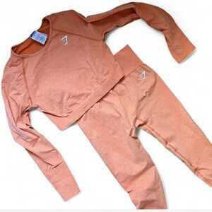 Gymshark Vibrant Orange Activewear Top